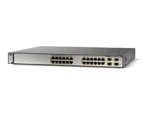 Cisco WS-C3750G-24TS-S1U 24-Port Layer 3 Switch