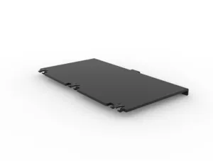 CommScope FGSB-MEXC-E-F | FiberGuide 4-Inch Express Exit Single Rear Hinged Cover for 4x12in Raceways, Black
