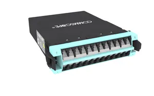 CommScope 760242496 | G2 MPOptimate Multimode OM4 MPO-12 Distribution Module, 24LC to 2x12f MPO's pinned, internal shutters