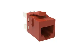 CommScope 2291216-OR | KJ-Series Modular Jack, RJ45, Cat6 Unshielded, Orange