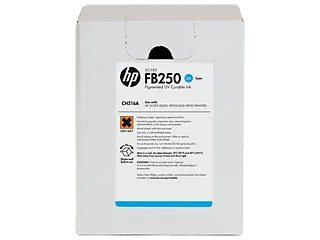 HP FB250 3-liter Cyan Scitex Ink (CH216A) — HP product image