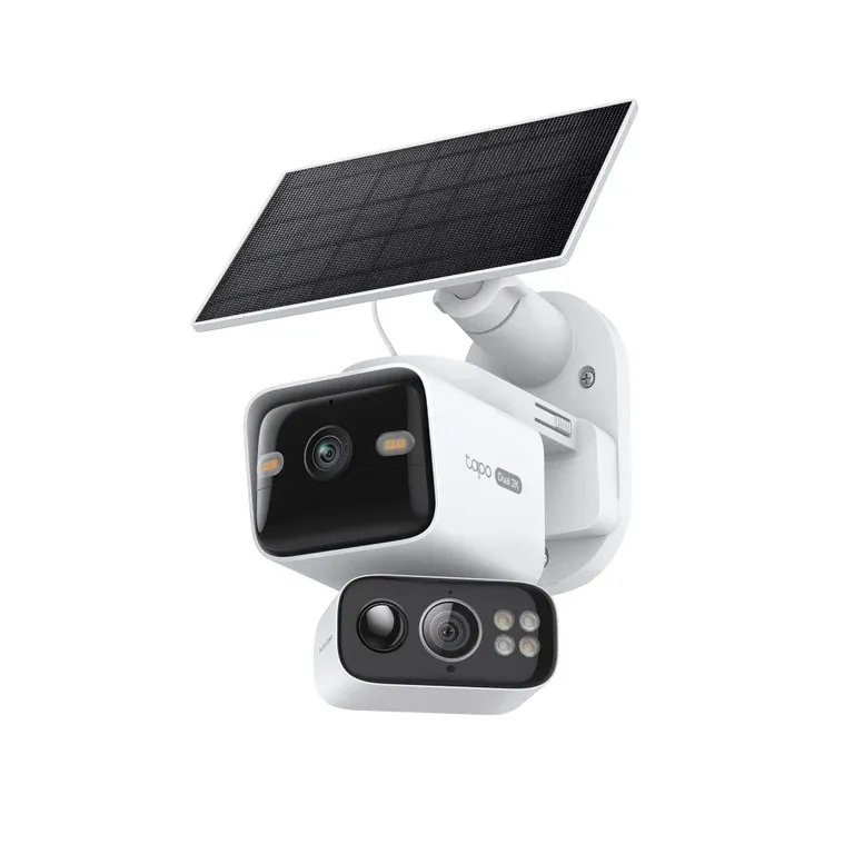 TP-Link Solar-Powered Dual-Lens Pan/Tilt Security Camera Kit product image