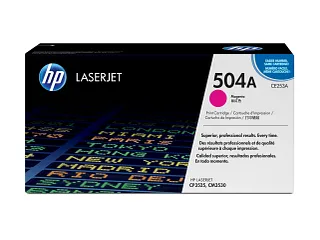 HP 504A Magenta Original LaserJet Toner Cartridge (CE253A) — HP product image