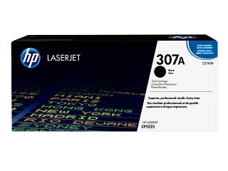 HP 307A Black Original LaserJet Toner Cartridge (CE740A) — HP product image