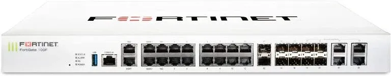 Fortinet FG-100F Firewall Appliance