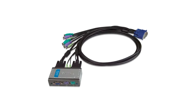 D-Link 2-Port PS/2 KVM Switch with Audio Support KVM-121 product image