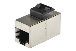 CommScope 2111122-1 | SL-Series Coupler, RJ45, Cat5e Shielded, Silver