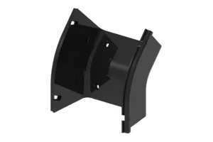 CommScope FGSB-MD4E-B | FiberGuide 45° Down Elbow, 4x6in, Black