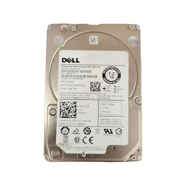 Dell WXPCX 1.2TB SAS Hard Drive