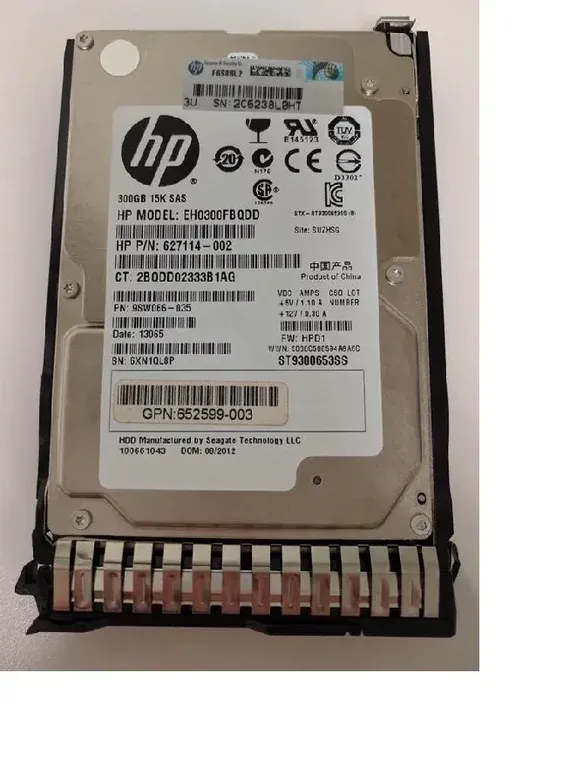 HPE 652599-003 300GB SAS Hard Drive