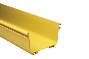 CommScope FGS-MSHS-B10 | FiberGuide Horizontal Straight Section, 4x6in, 10ft Length Yellow