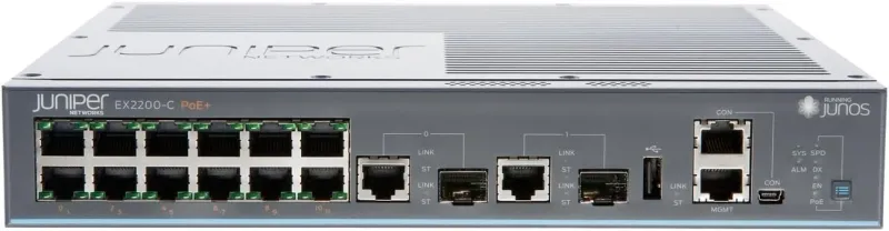 Juniper Networks EX2200-C-12P-2G 12-Port Layer 3 Switch