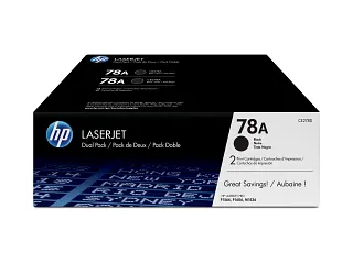 HP 78A 2-pack Black Original LaserJet Toner Cartridges (CE278AF) — HP product image