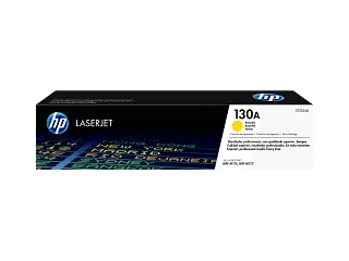 HP 130A Yellow Original LaserJet Toner Cartridge (CF352AB) — HP product image