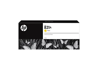 HP 831A 775-ml Yellow Latex Ink Cartridge (CZ685AB) — HP product image