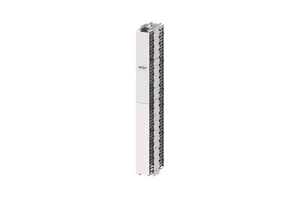 CommScope 760260766 | CableGuide Essential, Vertical Cable Management Kit, 8 inch x 84 inch double sided, with twin covers, white