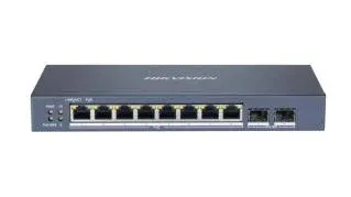 Hikvision DS-3E1510P-SI 8 Port Gigabit Smart POE Switch