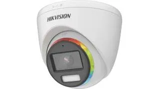 Hikvision DS-2CE72DF8T-FSLN 2 MP ColorVu Audio Fixed Turret Camera