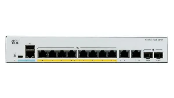 Cisco C1000-8FP-E-2G-L 10-Port Ethernet Switch
