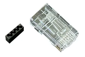 CommScope 760259540 | Modular Plug Kit, 8 pin configuration, large conductor Cat 6/6A, UTP, 25PC