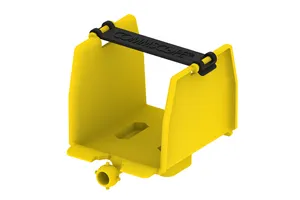 CommScope FGS-FLEXV-C | FiberGuide FlexVertical Trough, 2x2in, Yellow