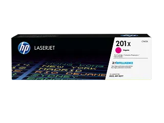 HP 201X High Yield Magenta Original LaserJet Toner Cartridge (CF403X) — HP product image