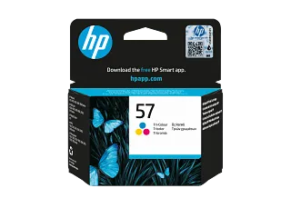 HP 57 Tri-color Original Ink Cartridge (C6657AE) — HP product image