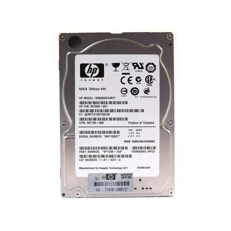 HP MM0500FAMYT 500GB SAS Hard Drive