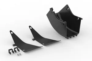 CommScope FGSB-MU9E-A | FiberGuide 90° Up Elbow, 4x4in, Black