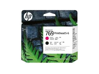 HP 769 Magenta/Black 5-6 DesignJet Printhead (7K5U7A) — HP product image