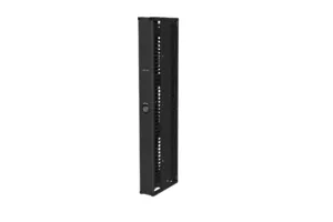CommScope 760236902 | CableGuide 360 Vertical Cable Management Kit, 8 in X 84 in (203 mm X 2134 mm) Double Sided, With Doors, Black