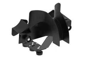 CommScope FGSB-MEXP-ABF-NC | FiberGuide 2-Inch Express Exit, Cover Not Included, 4x4, 4x6, 4x12, 4x24in, Black