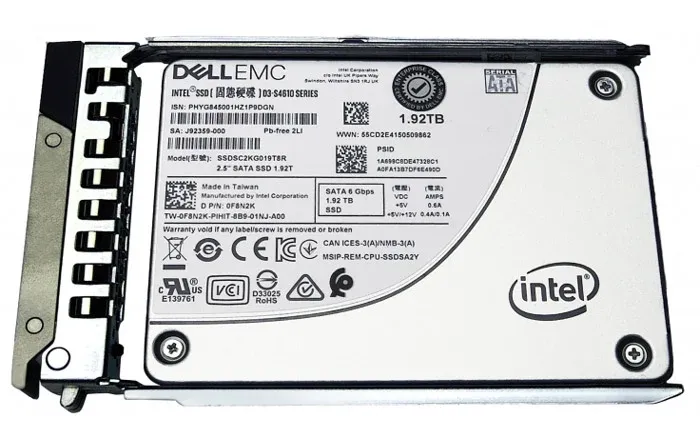 Dell F8N2K 1.92TB SATA SSD