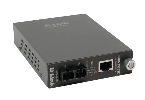 D-Link 10/100 to 100BaseFX (SC) Singlemode Media Converte.. DMC-1530SC product image