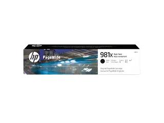 HP 981X High Yield Black Original PageWide Cartridge (L0R12A) — HP product image