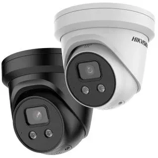 Hikvision DS-2CD2346G2-ISU/SL 4 MP AcuSense Strobe Light and Audible Warning Fixed Turret Network Camera