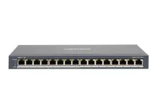 Hikvision DS-3E0516P-O 16-Port Gigabit Switch with 8 POE+