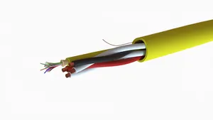 CommScope 760261709 | Constellation I/O Riser Hybrid Fault Managed Power Cable, 16 Fiber Loose Tube, 4 Conductor 16 AWG Twisted Pairs
