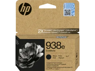 HP 938e EvoMore Black Original Ink Cartridge (4S6Y2PE) — HP product image
