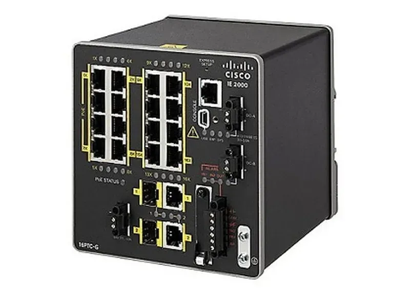 Cisco IE-2000-16PTC-G-NX 16-Port Ethernet Switch