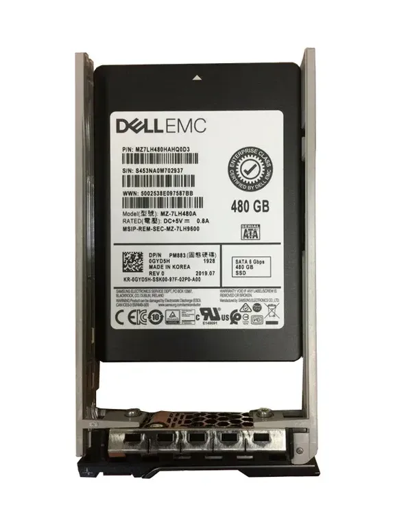 Dell GYD5H 480GB SATA SSD