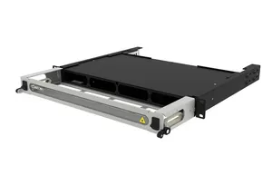 CommScope 760231506 | High Density 1U Sliding fiber Splice Panel, accepts (4) G2 modules, providing up to 48 duplex LC ports, accepts splice wallets, RoloSplice trays and stackable splice trays