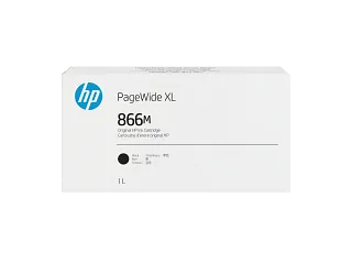 HP 866M 1-liter Black PageWide XL Ink Cartridge (3ED98A) — HP product image