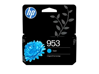 HP 953 Cyan Original Ink Cartridge (F6U12AE) — HP product image