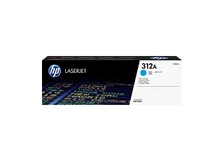 HP 312A Cyan LaserJet Toner Cartridge (CF381A) — HP product image