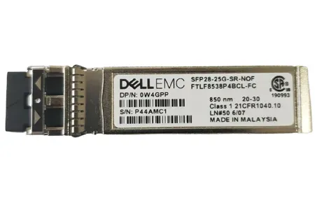 Dell W4GPP 25GBASE-SR SFP28 Transceiver