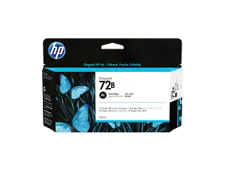 HP 72B 130-ml Photo Black DesignJet Ink Cartridge (3WX07A) — HP product image