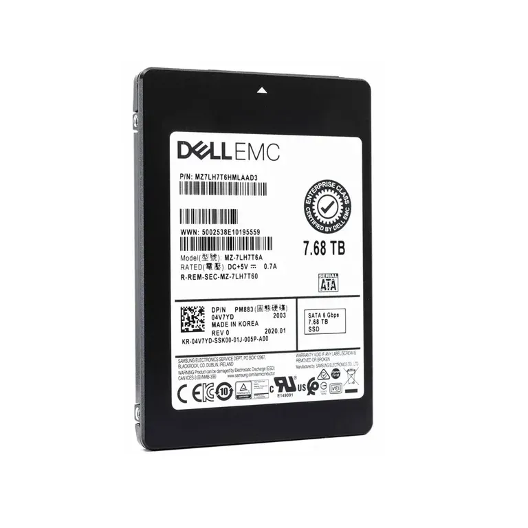 Dell 4V7YD 7.68TB SATA SSD