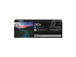 HP 240X High Yield Cyan Original LaserJet Toner Cartridge (W2401X) — HP product image