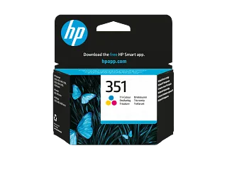 HP 351 Tri-color Original Ink Cartridge (CB337EE) — HP product image